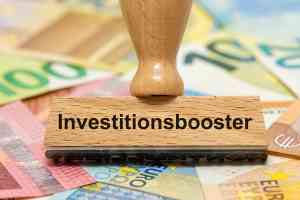 © Wolfilser - stock.adobe.com Stempel Investitionsbooster